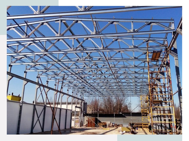 Строительство цехов в Богородицк от 641 руб. под ключ