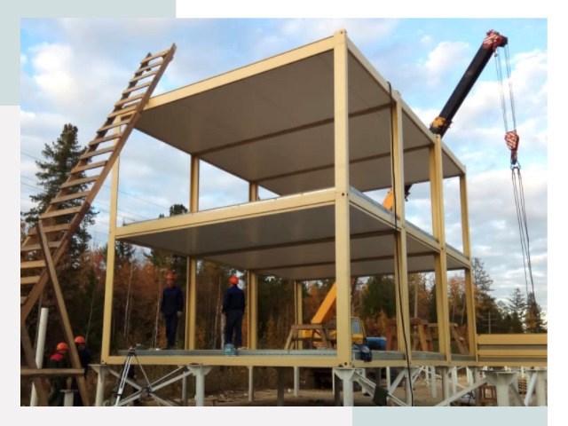 Строительство модульных здания Богородицк