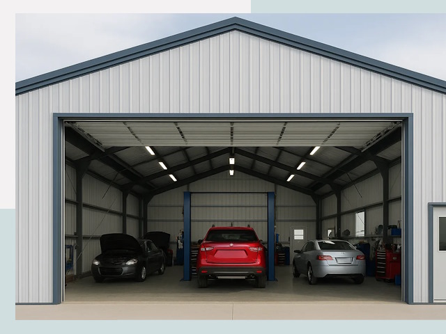 Ангары из сэндвич панелей от 641 руб. в Богородицк