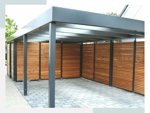 Навесы для парковки в Богородицке