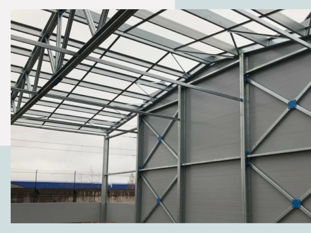 Каркасные ангары от СтальСтрой-Бгд по цене от 641 руб.