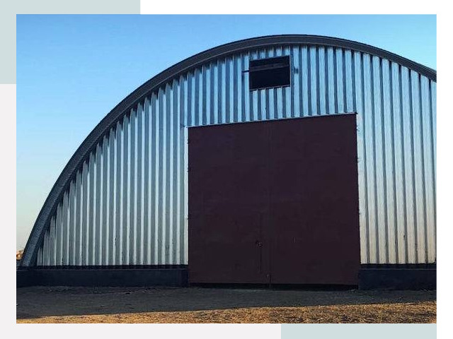 Бескаркасные ангары в Богородицке