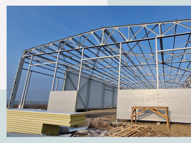 Утепленные ангары в Богородицк от 641 руб. за м²