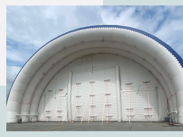 Пневмокаркасные ангары от СтальСтрой-Бгд по цене от 641 руб.