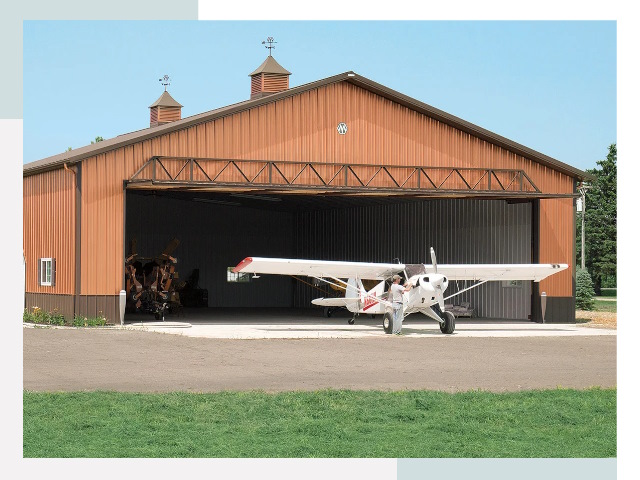 Ангары для самолетов в Богородицке
