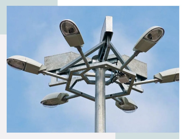 Монтаж осветительных мачт в Богородицке