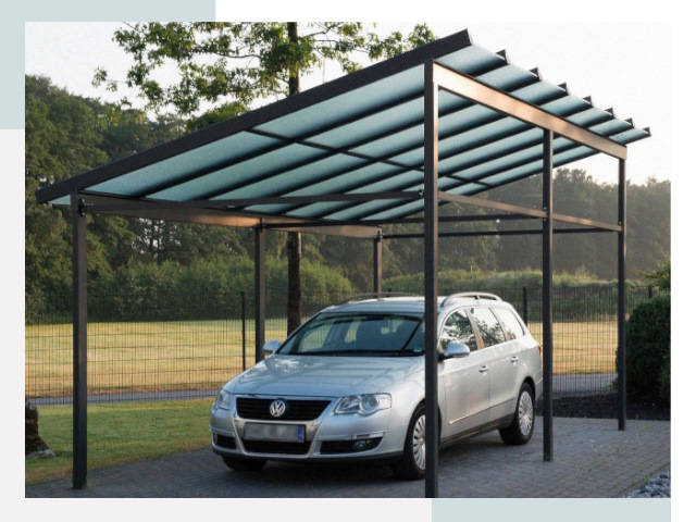 Навесы для автомобилей в Богородицке