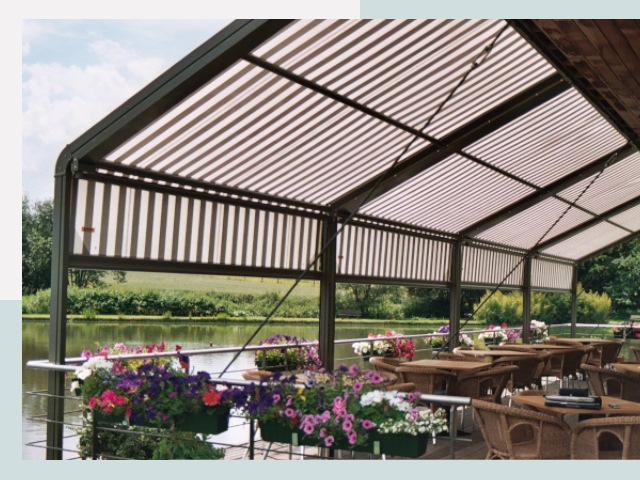 Элегантные навесы для кафе от 641 руб в Богородицк