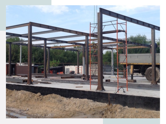 Фундамент для ангаров в Богородицке