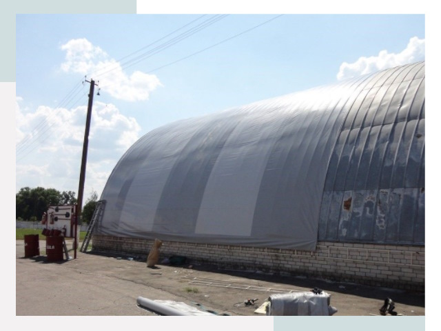 Ремонт ангаров в Богородицке