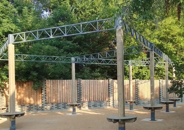 Терраса из металлоконструкций под ключ, проектирование, изготовление и монтаж от СтальСтрой-Бгд